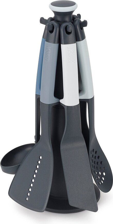 Elevate Set d'Ustensiles de Cuisine, avec support