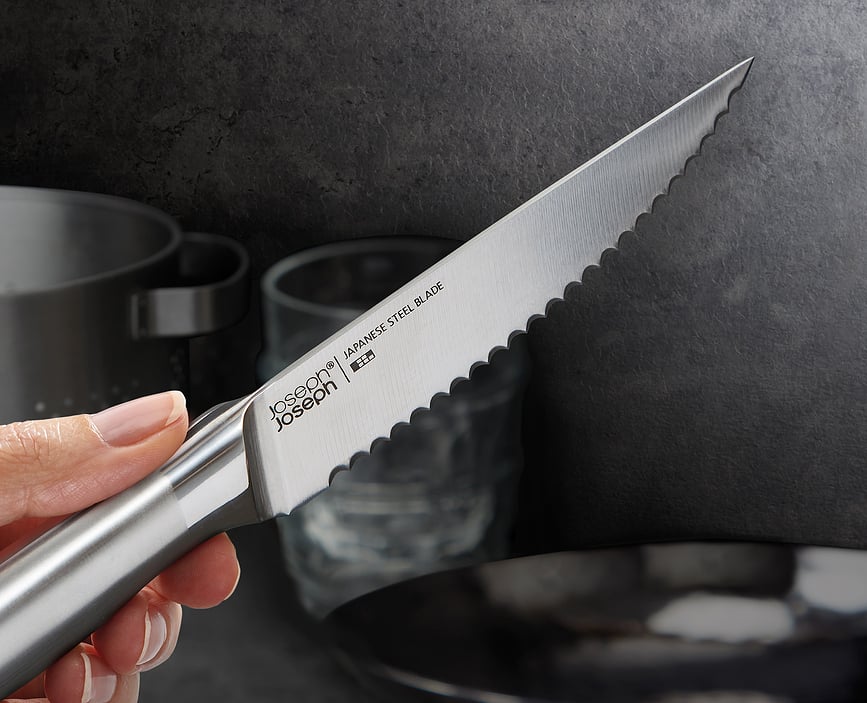 Elevate Σετ Μαχαιριών με Μπλοκ, Σετ 6 τεμαχίων