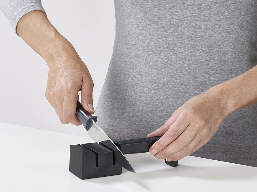 Elevate SlimBlock Bloc à Couteaux, avec 5 couteaux et aiguiseur intégré