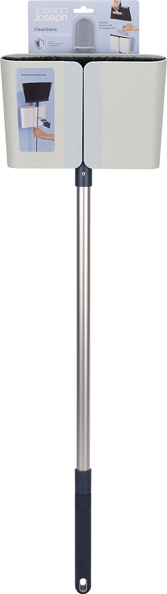 Escoba con soporte de pared CleanStore