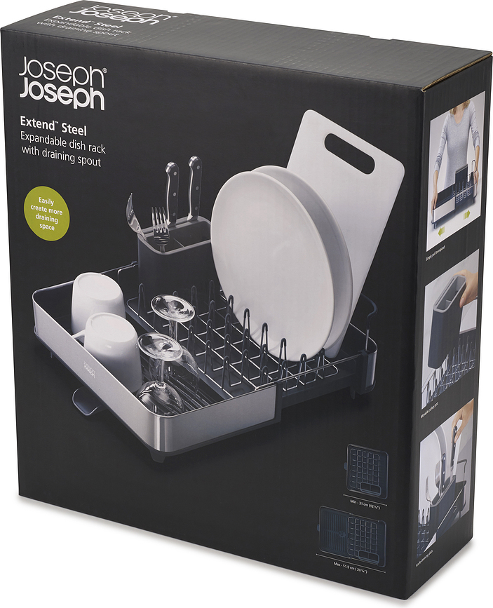 Extend Steel Πιατοθήκη, μεγάλη, γραφιτί