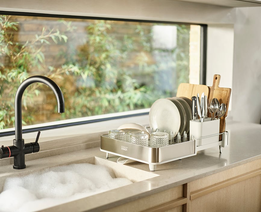 Extend Steel Sušilnik za posodo, velik, grafiten