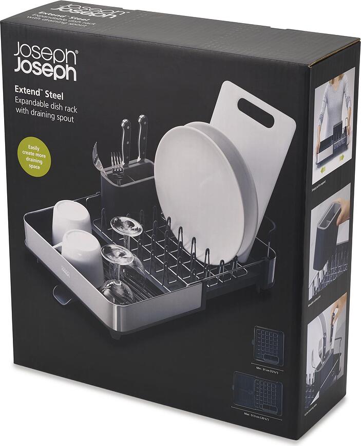 Extend Steel Sušilo za Posuđe veliko s dozatorom 2 kom.