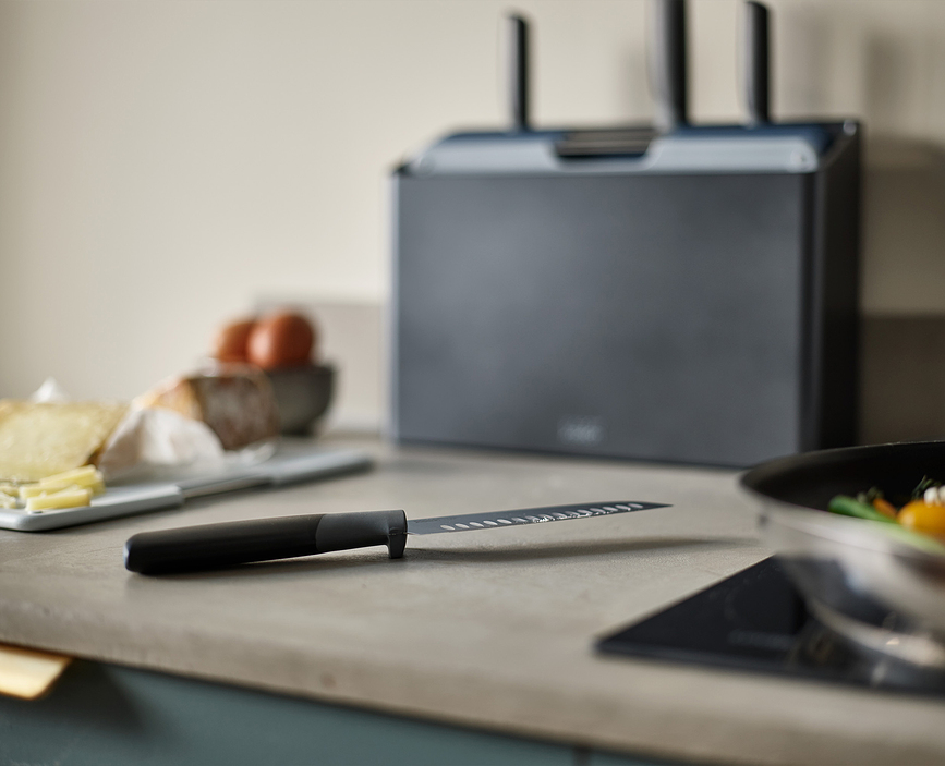 Folio Plus Deske za rezanje z noži, modre, 9-delni set