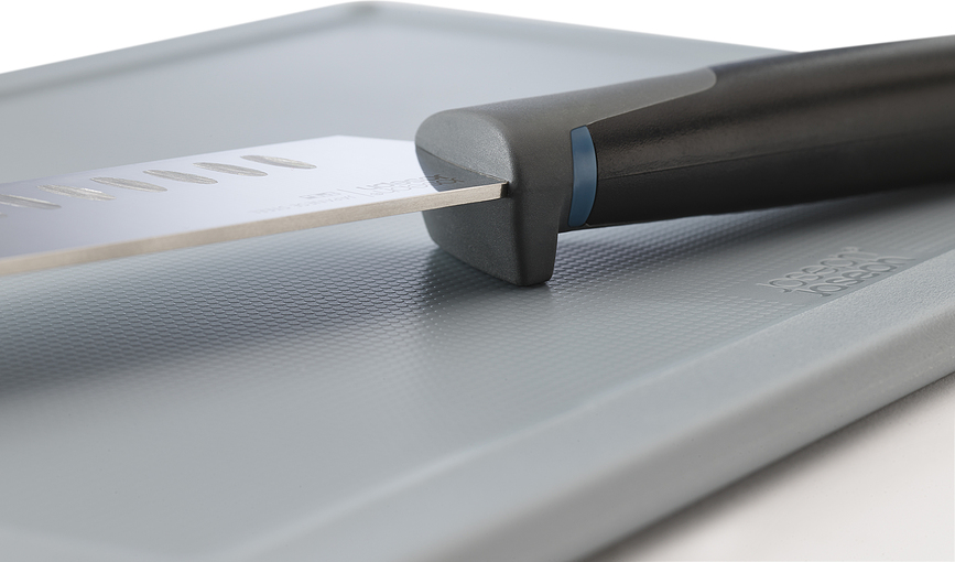 Folio Plus Set Planches à Découper et Couteaux, bleues, Set 9 pièces