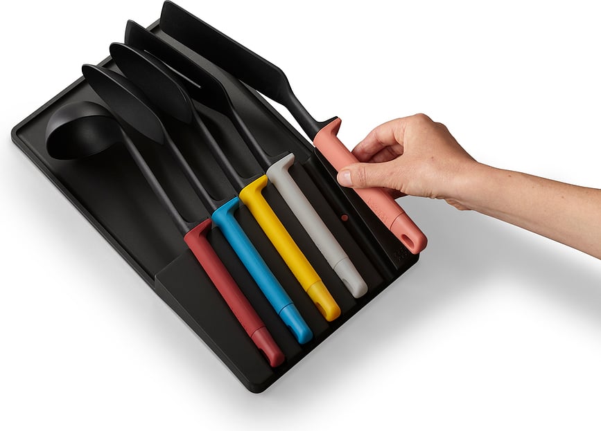 Juego de Cuchillos y Accesorios Elevate, multicolor, con organizador, 12 piezas