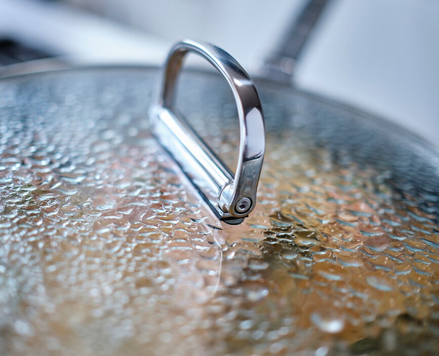 Juego de Ollas y Sartenes Space, con protectores antiarañazos, azul, Set de 13 piezas