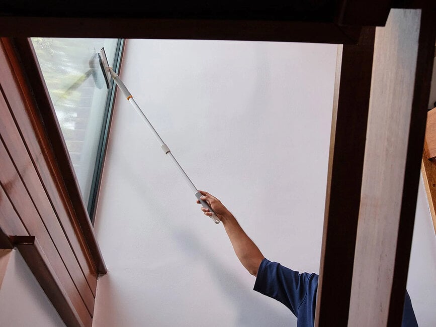 Limpiacristales CleanTech, gris y blanco