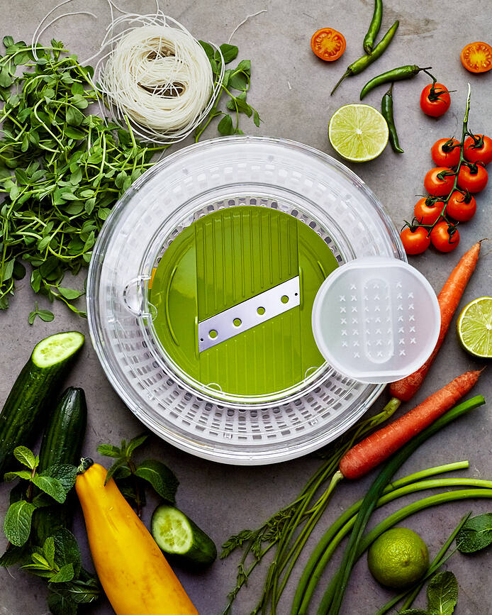 MultiPrepare Essoreuse à Salade avec coupe-légumes