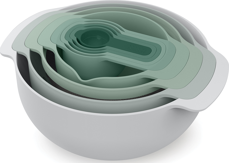 Nest 9 Plus, Σετ Μπολ και Δοσομετρητών Κουζίνας, Σετ 9 τεμαχίων