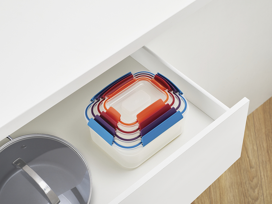 Nest Lock Posode za shranjevanje, 4 kosi