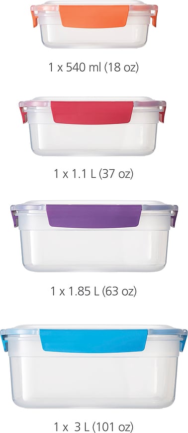 Nest Lock Posude kuhinjske 4 kom.