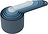 Nest Measure Set de Mesure, bleu
