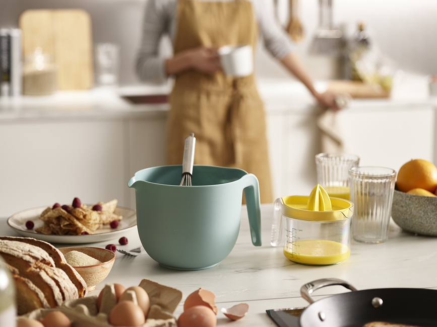 Nest Trio Set Zdjela s mjericom i cjedilom za limun Set od 3 dijela