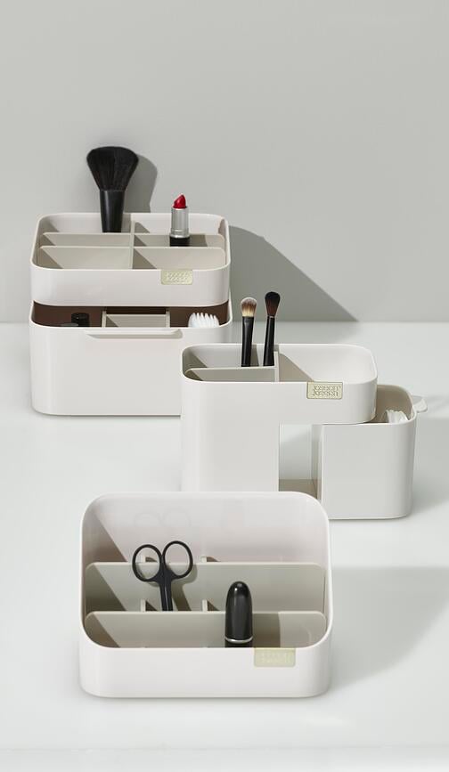 Organizador de cosméticos con espejo Viva M, Set de 2 piezas