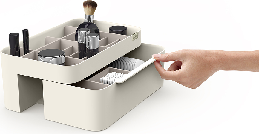 Organizador de Cosméticos Viva L, con espejo