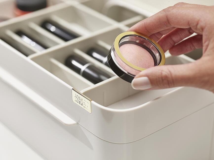 Organizador de Cosméticos Viva L, con espejo