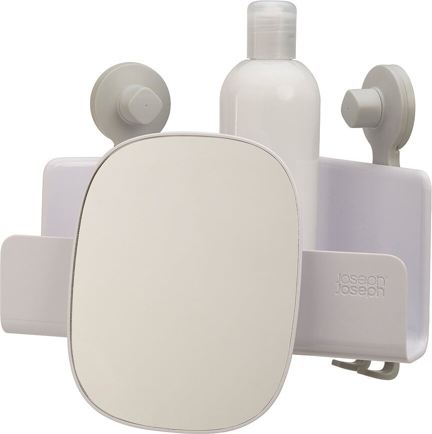 Organizador de Ducha esquinero EasyStore, con espejo