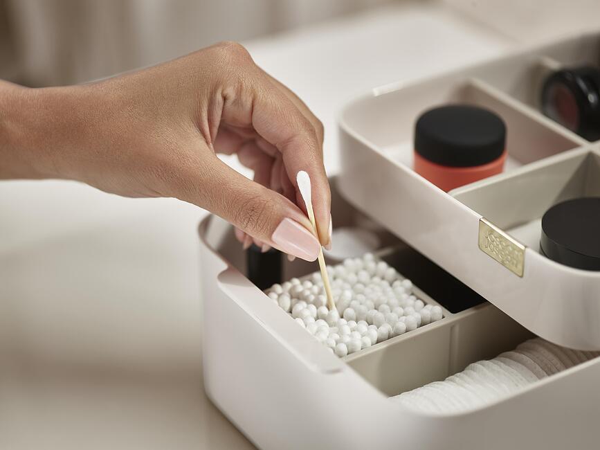 Organizador para cosméticos Viva M, con cajón