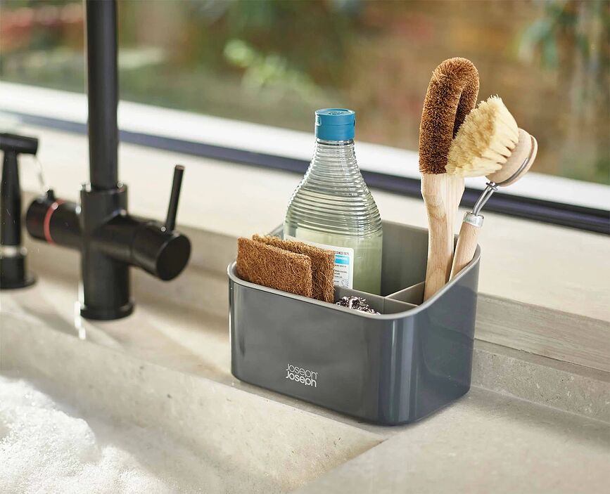 Organizador para fregadero SinkStore, gris