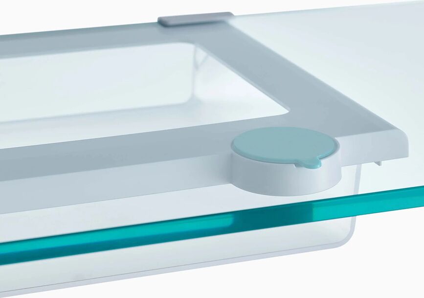 Organizador para nevera FridgeStore, 31 cm, transparente