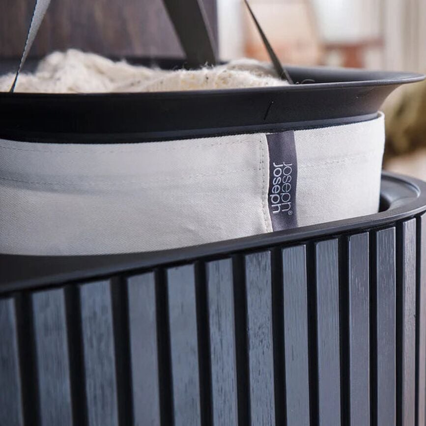 Panier à linge Tota Trio Luxe 90 L, beige