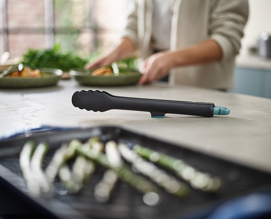 Pinzas de Cocina Duo, negras