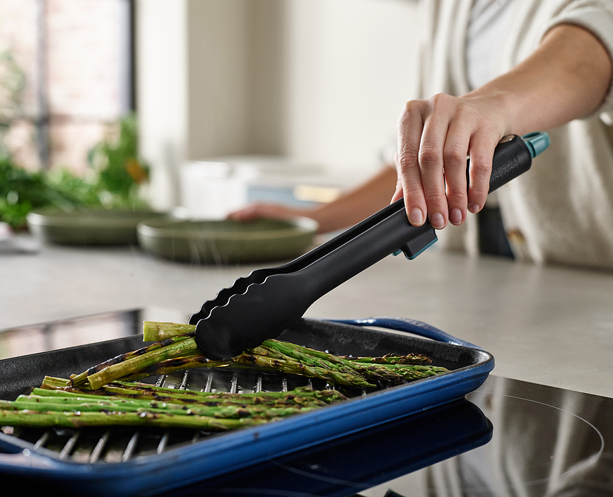 Pinzas de Cocina Duo, negras