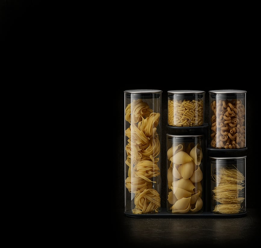 Podium Δοχεία Αποθήκευσης, 5 τμχ