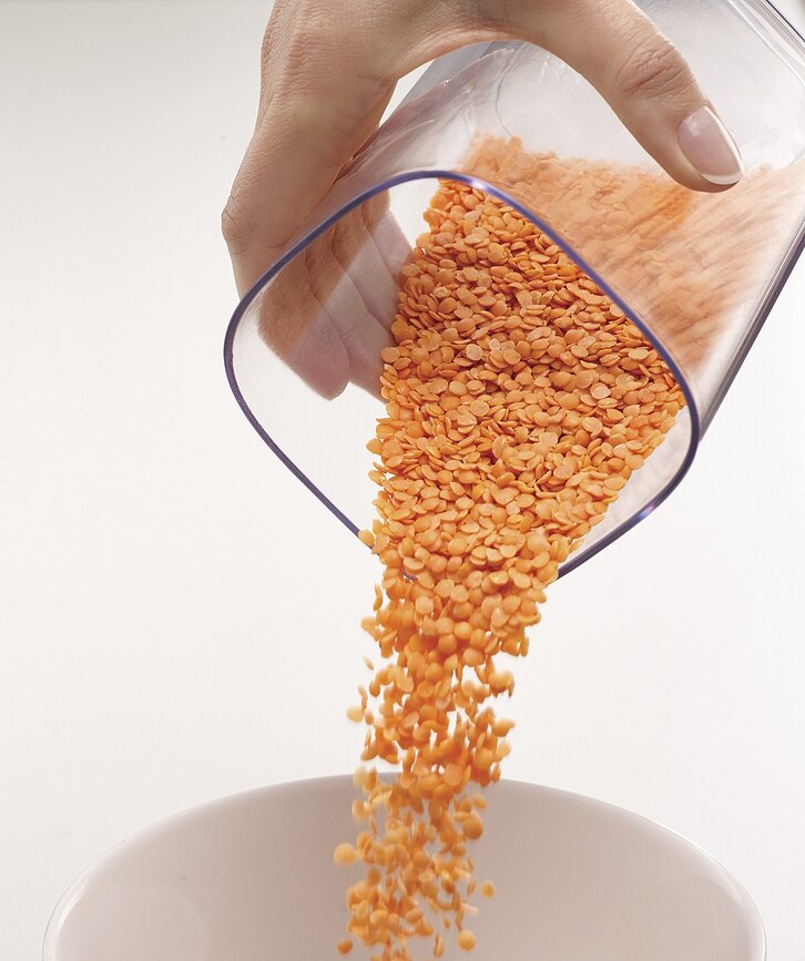 Podium Posude za Pohranu sive 5 kom.