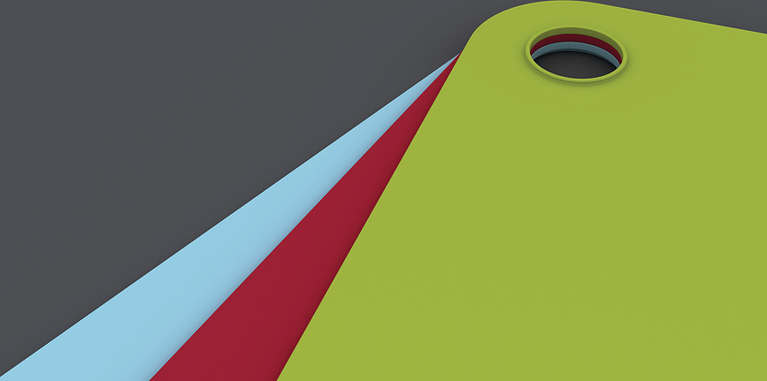 Pop Podloge za rezanje, barvne, 3 kosi