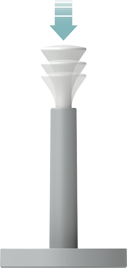 Portarrollos de cocina Duo, gris