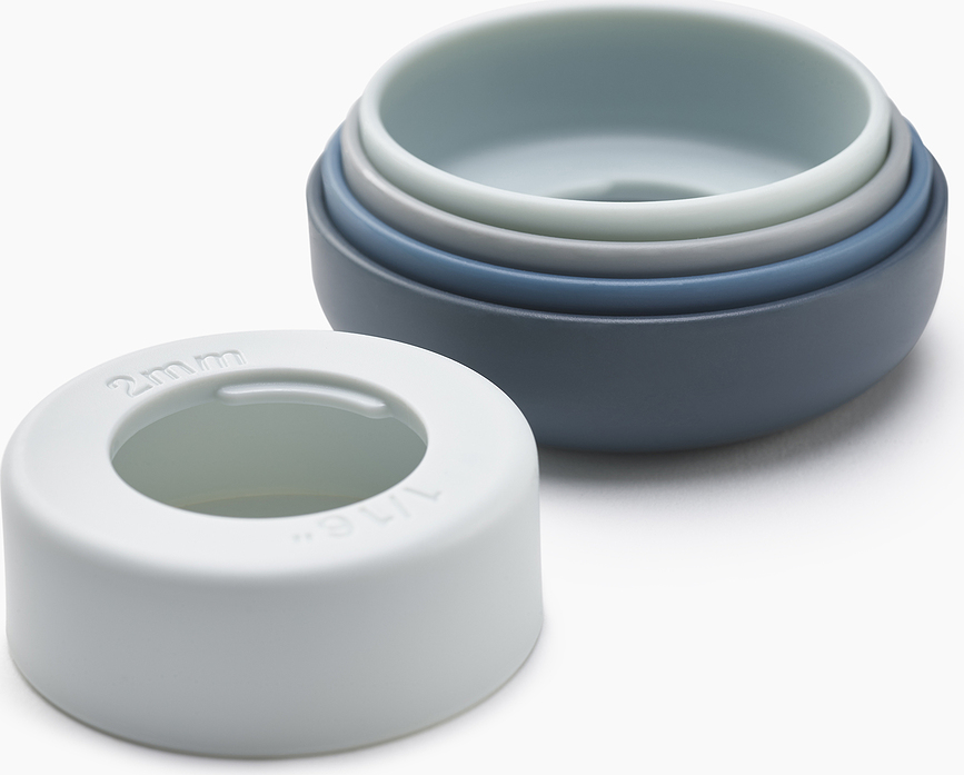 PrecisionPin Rouleau à Pâtisserie réglable, bleu