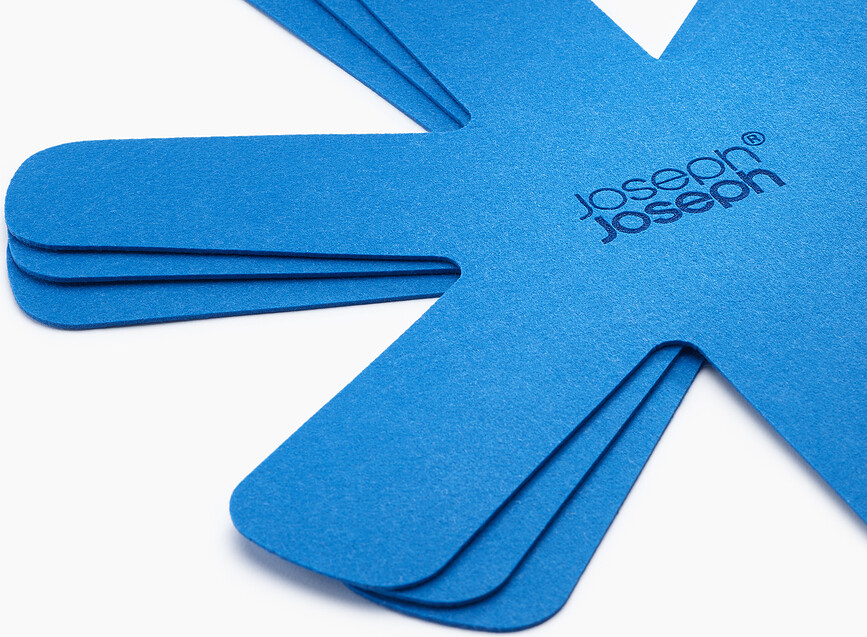 Protectores para Sartenes y Ollas Space, azules, 3 unidades