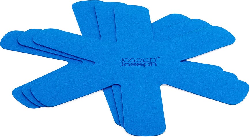 Protectores para Sartenes y Ollas Space, azules, 3 unidades