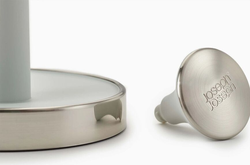 Push&Tear Porte-Essuie-Tout, gris clair