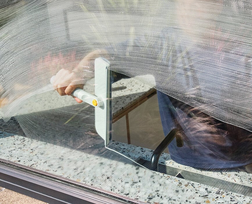 Raclette de douche CleanTech gris-blanc