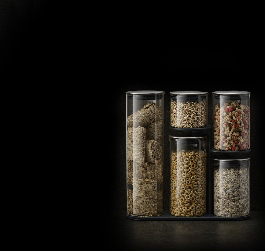 Recipientes de cocina Podium, 5 unidades