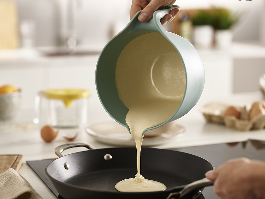 Set de Boles de Cocina Nest Trio, con taza medidora y exprimidor de cítricos, Set de 3 piezas