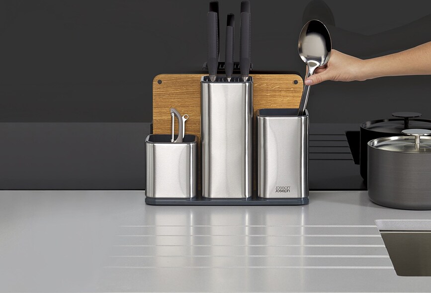 Set de Cocina 100 Collection, con tabla de cortar