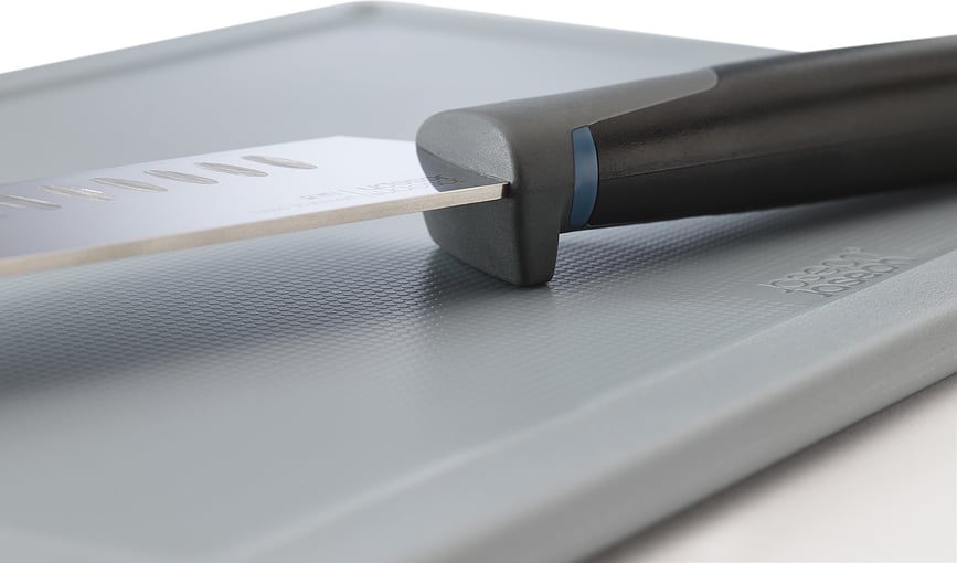 Set de Tablas de Cortar y Cuchillos Folio Plus, azul, 9 piezas