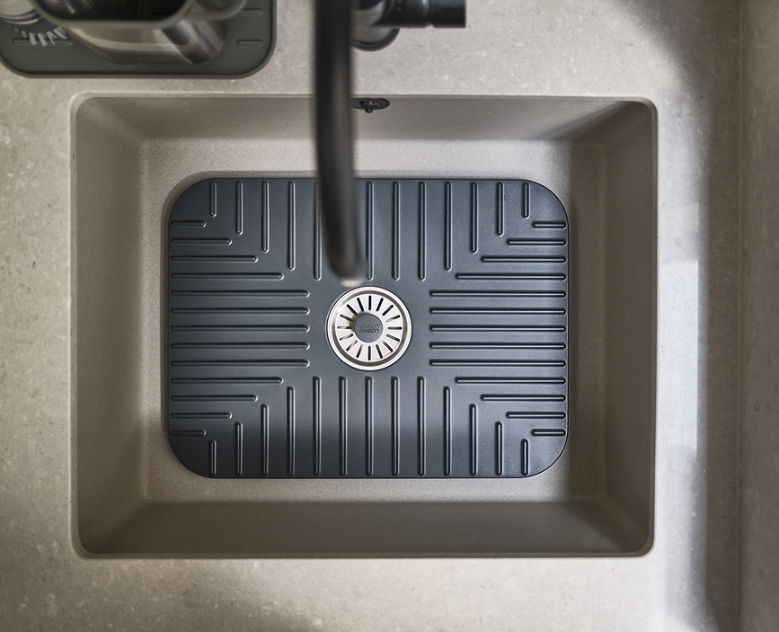 SinkShield Podloga zaštitna za sudoper 40 x 30 cm siva