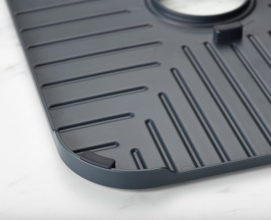 SinkShield Podloga zaštitna za sudoper 40 x 30 cm siva