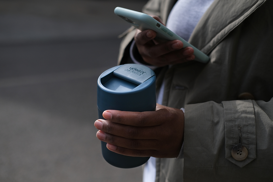 Sipp Κούπα Ταξιδιού, 340 ml, μπλε