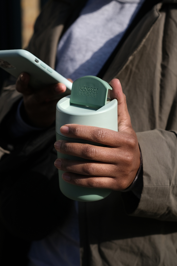 Sipp Potovalna skodelica, 340 ml, koralna