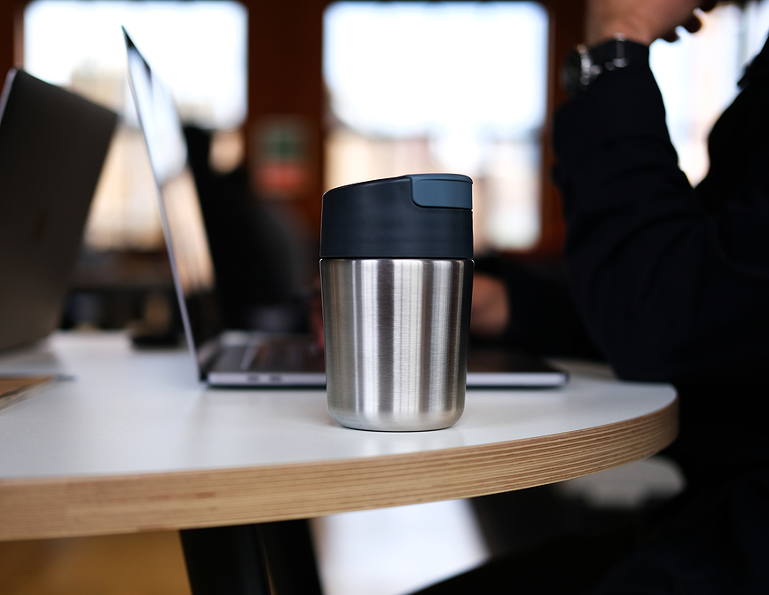 Sipp Mug de Voyage 340 ml, bleu