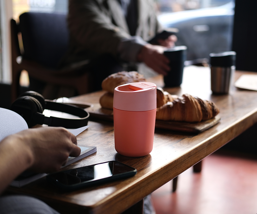 Sipp Mug de Voyage 340 ml, bleu