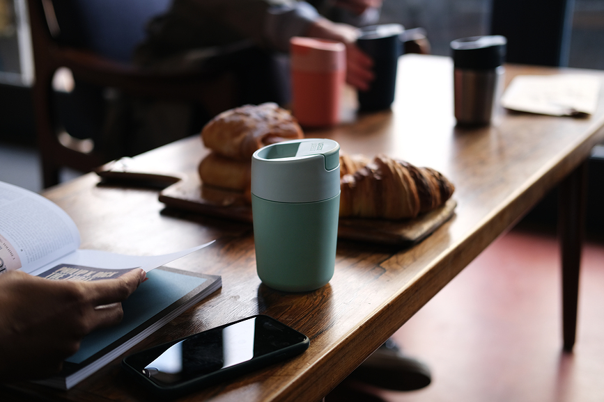 Sipp Mug de Voyage 340 ml, bleu