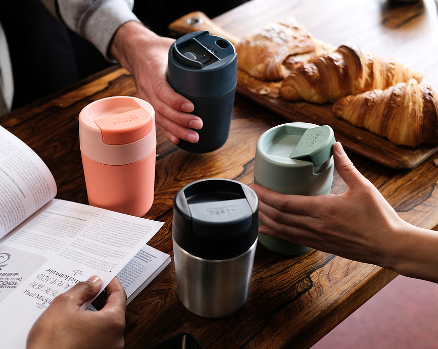 Sipp Mug de Voyage 340 ml, bleu