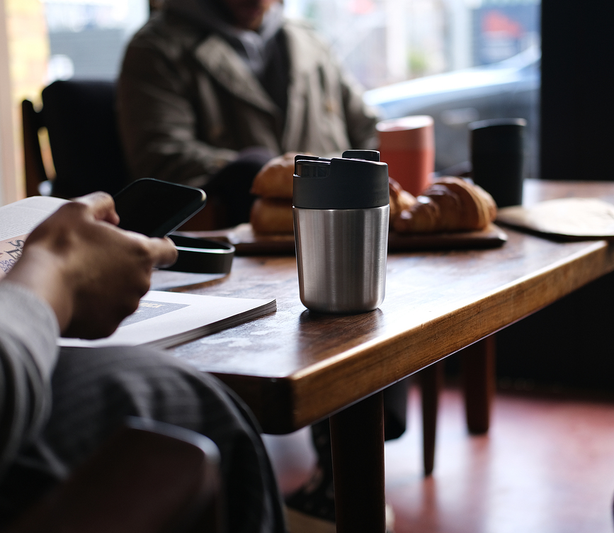 Sipp Mug de Voyage 340 ml, bleu